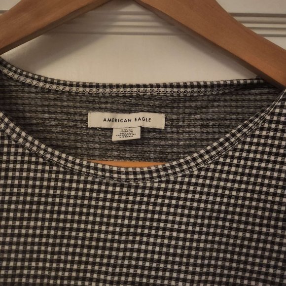 American Eagle Gingham Top - Picture 2 of 3